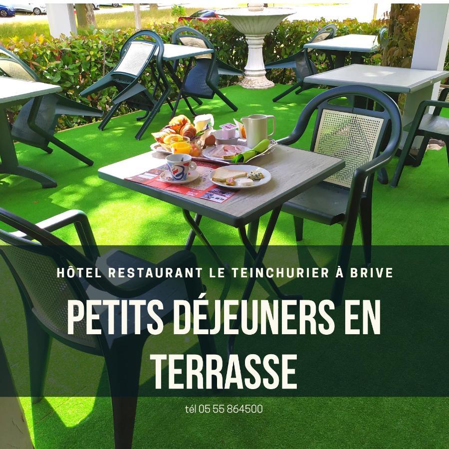 Logis Hotel Noemys Brive - Restaurant Le Teinchurier Ngoại thất bức ảnh